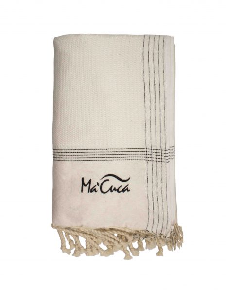 Fouta Natte 2,5x1,5 m. — Color: Blanco