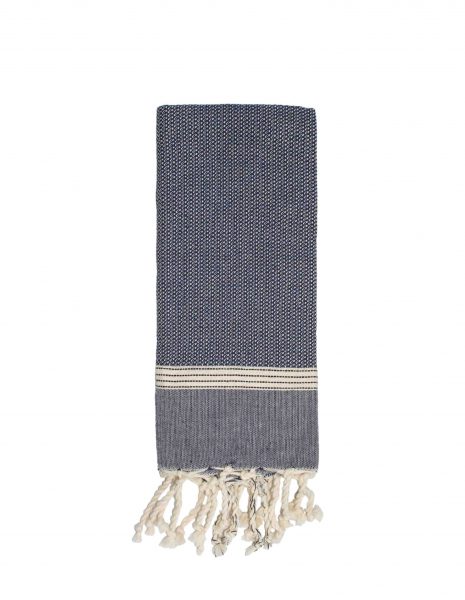 Toalla mini Natte 50x50 cm. — Color: Azul marino