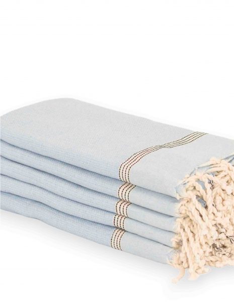 Toalla mini Natte 50x50 cm. — Color: Celeste