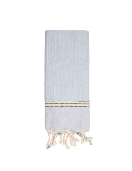 Toalla mini Natte 50x50 cm. — Color: Celeste