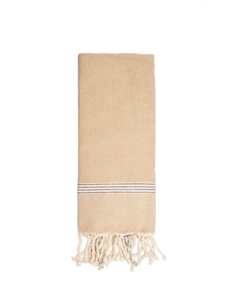 Toalla mini Natte 50x50 cm. — Color: Arena