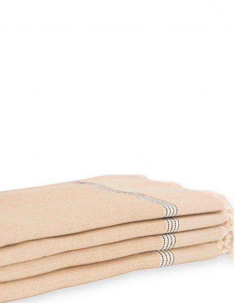 Toalla mini Natte 50x50 cm. — Color: Arena