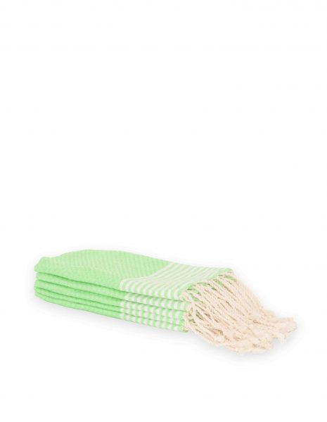 Toalla baño Zante 50x50cm. — Color: Verde pradera