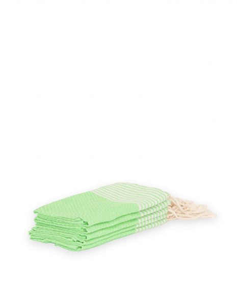 Toalla baño Zante 50x50cm. — Color: Verde pradera