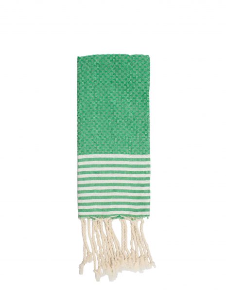 Toalla baño Zante 50x50cm. — Color: Verde