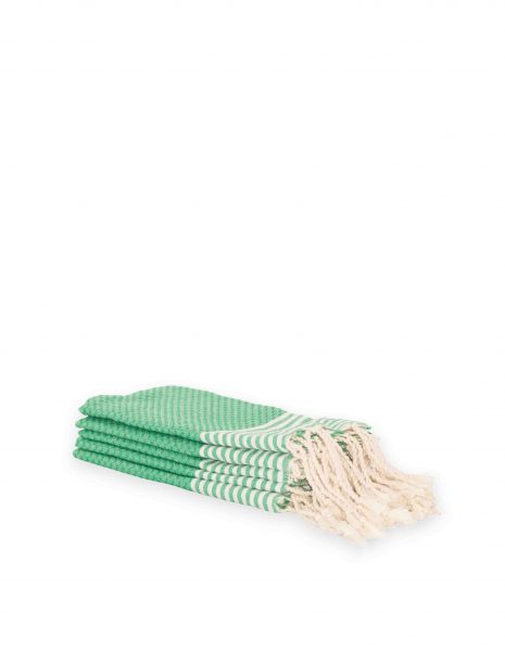 Toalla baño Zante 50x50cm. — Color: Verde