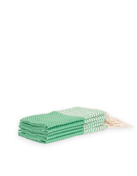 Toalla baño Zante 50x50cm. — Color: Verde
