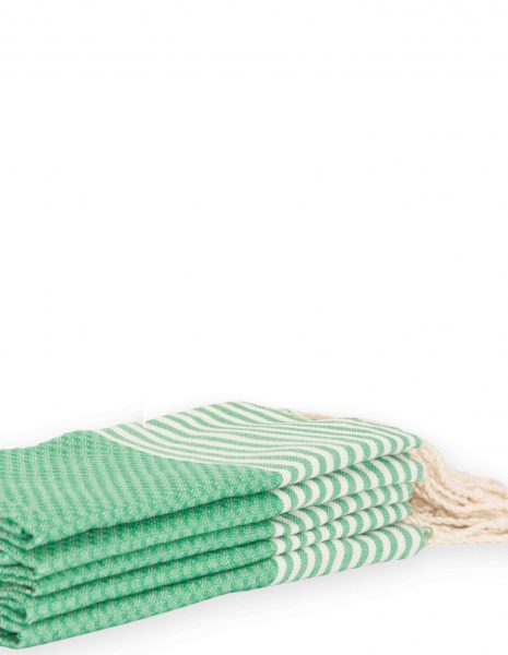 Toalla baño Zante 50x50cm. — Color: Verde