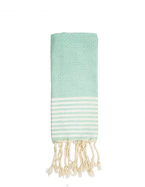 Toalla baño Zante 50x50cm. — Color: Verde agua