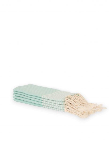 Toalla baño Zante 50x50cm. — Color: Verde agua