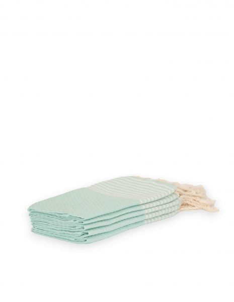 Toalla baño Zante 50x50cm. — Color: Verde agua