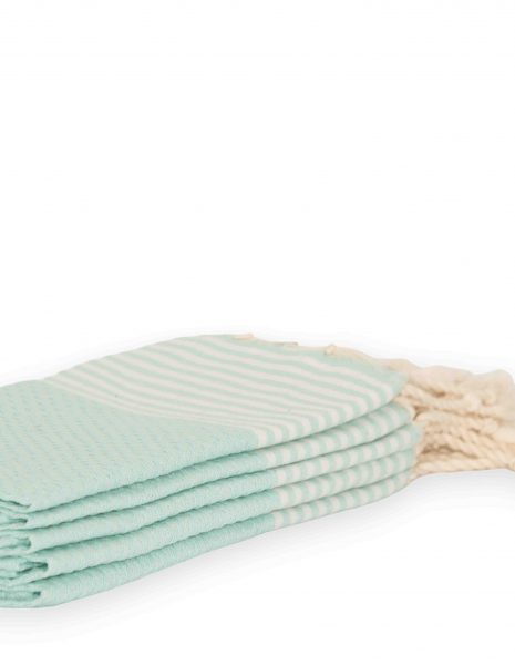 Toalla baño Zante 50x50cm. — Color: Verde agua
