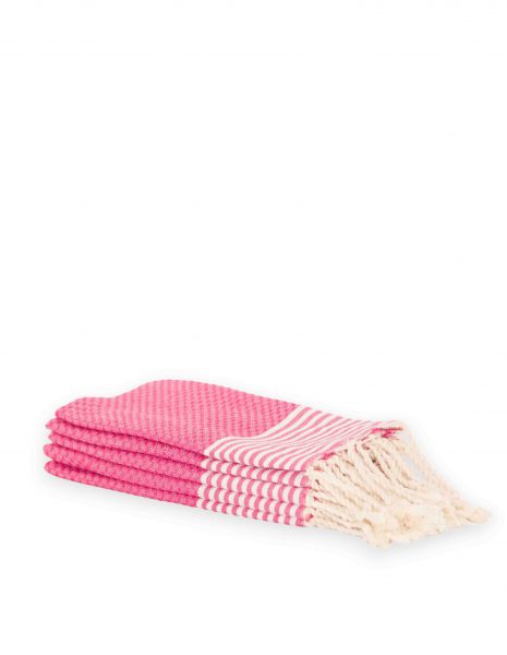 Toalla baño Zante 50x50cm. — Color: Fucsia
