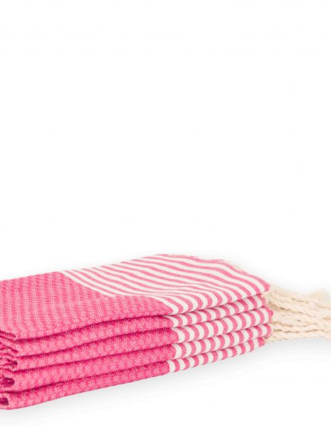 Toalla baño Zante 50x50cm. — Color: Fucsia