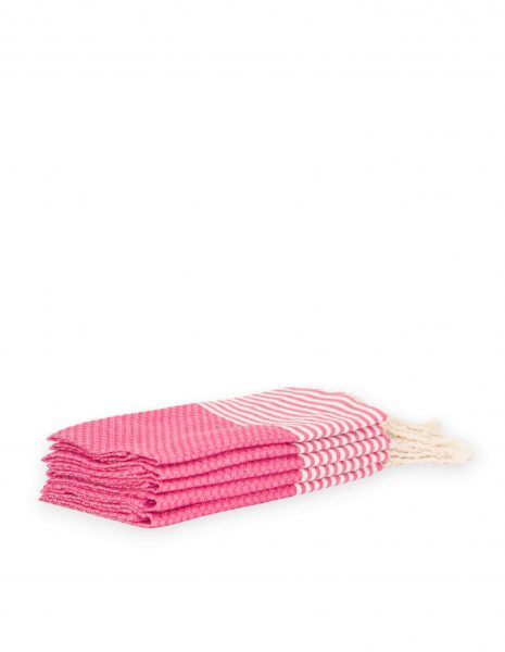 Toalla baño Zante 50x50cm. — Color: Fucsia