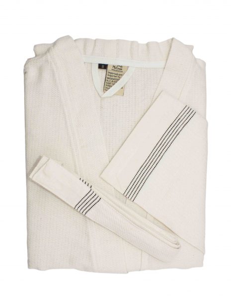 Albornoz Natte unisex — Color: Blanco | Talla: L