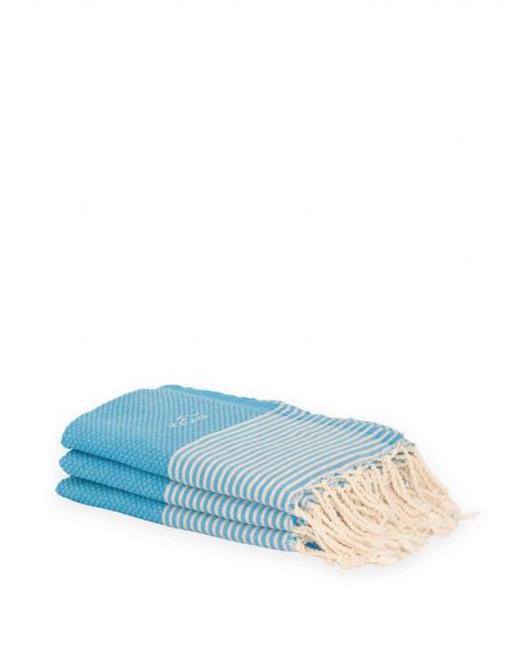 Zante Lurex 2x1m. — Color: Turquesa | Plata