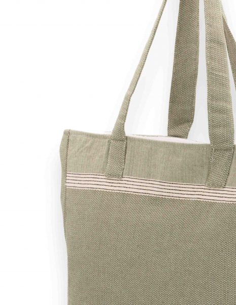 Bolso playa Natte cremallera — Color: Kaki