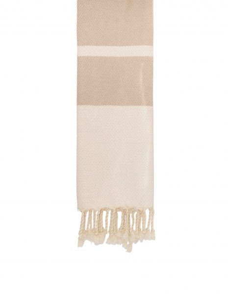 Toalla mini Oslo 50x50 cm. — Color: Crudo | Beige
