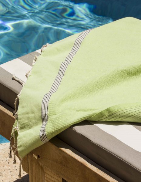 Toalla playa Natte 2x1m. — Color: Pistacho
