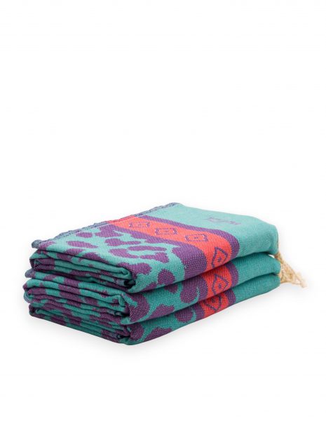 Fouta Leopardo 2x1 m.