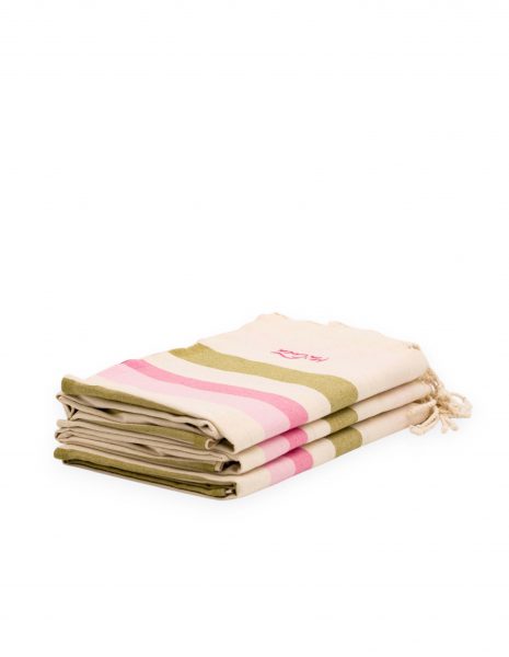Fouta Siros 2x1 m. — Color: Beige | Kaki
