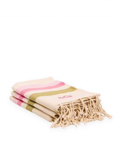 Fouta Siros 2x1 m. — Color: Beige | Kaki