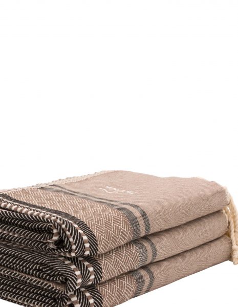 Fouta Tabarca 2x1m. — Color: Taupe