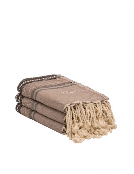 Fouta Tabarca 2x1m. — Color: Taupe
