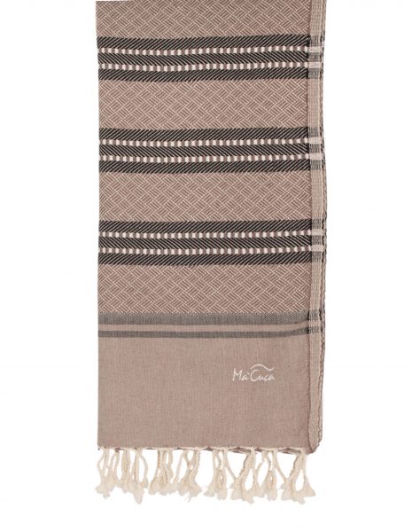 Fouta Tabarca 2x1m. — Color: Taupe