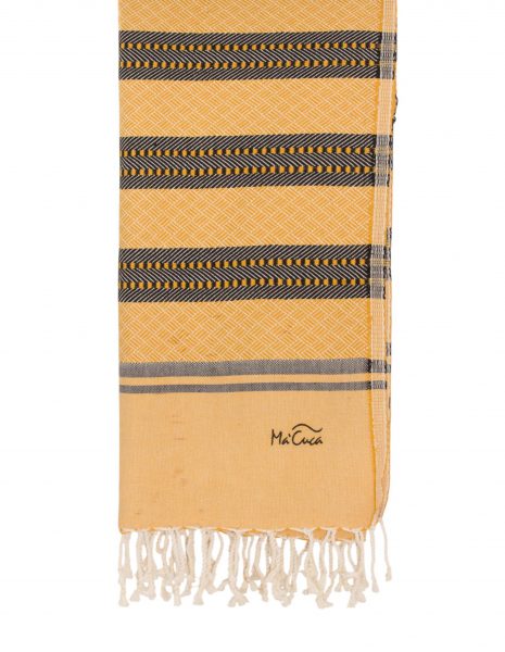 Fouta Tabarca 2x1m. — Color: Mostaza