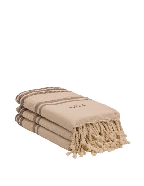 Fouta Tabarca 2x1m. — Color: Beige