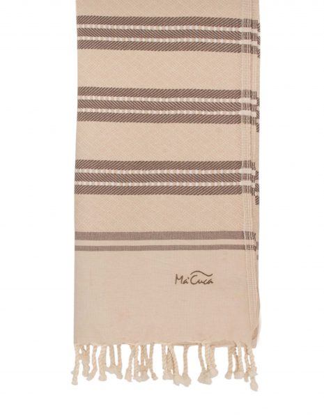 Fouta Tabarca 2x1m. — Color: Beige