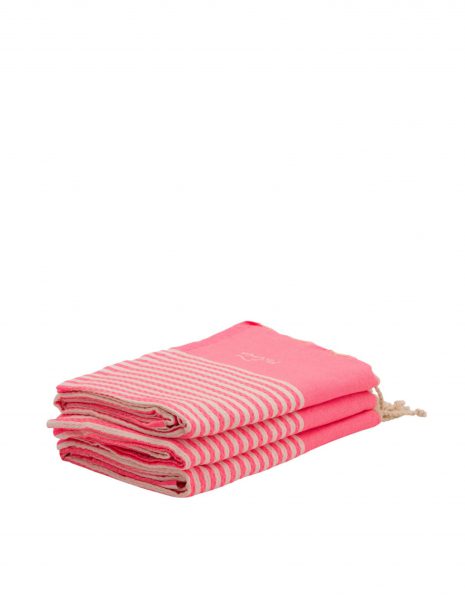 Toalla de playa Marinera 2x1m. — Color: Rosa fluor