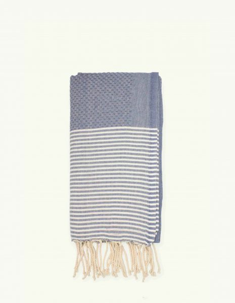 Toalla baño Zante 65x120cm. — Color: Azul Jean