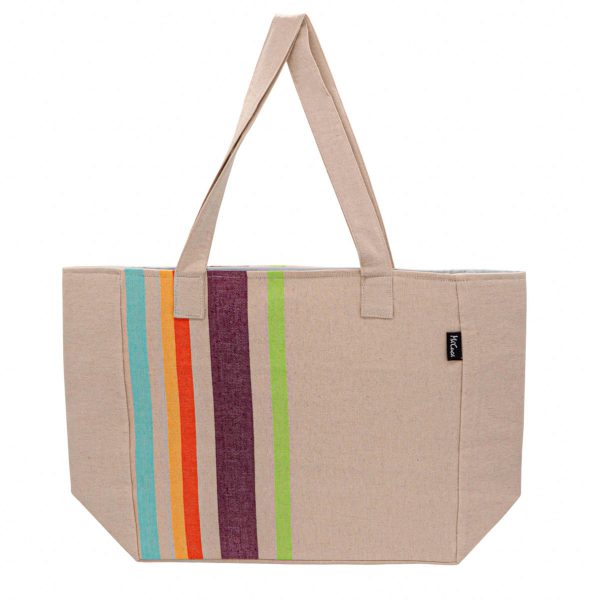 Bolso playa Siros — Color: Verde agua | Amarillo | Lila | Naranja | Beige