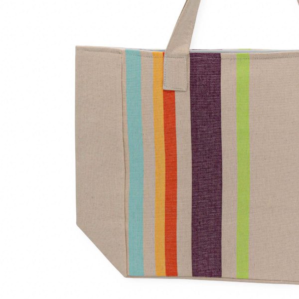 Bolso playa Siros — Color: Verde agua | Amarillo | Lila | Naranja | Beige