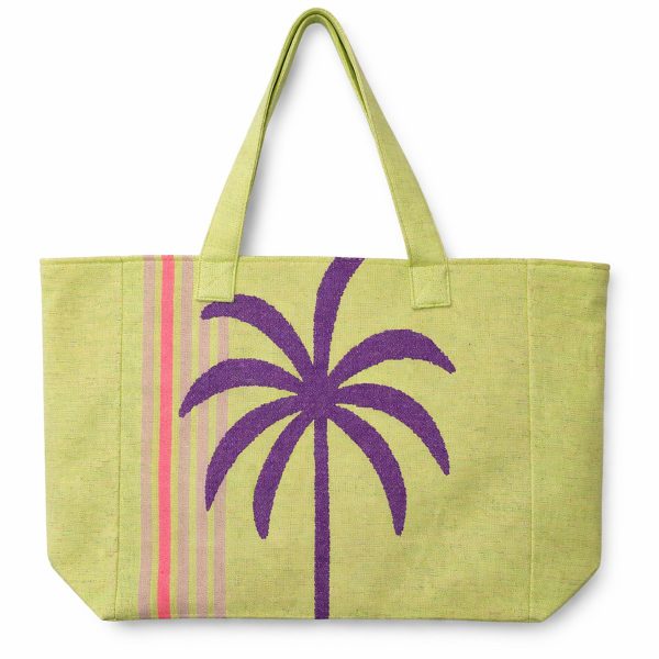 Bolso de playa Kentia — Color: Pistacho | Lila