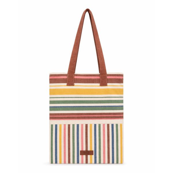 Bolso Shopper Cerdeña — Color: Terracota | Mostaza