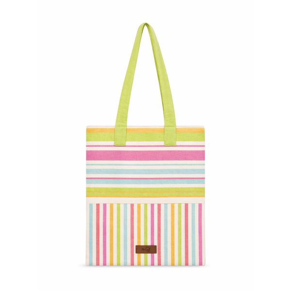 Bolso Shopper Cerdeña — Color: Pistacho | Rosa