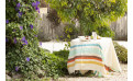 Viste tu hogar con foutas mediterráneas: mantelería, cubresofás, cubrecamas, servilletas y toallas de baño